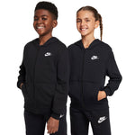 Nike Club Fleece Kids' Sweatshirt fekete pulóver FD3017010