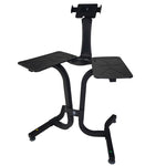 Half Human Adjustable Dumbbell Stand fekete edzőfelszerelés SFIT-P-HH30004