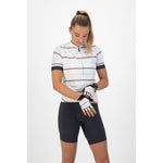 Rogelli women's gloves STRIPE white and pink rózsaszín kesztyű