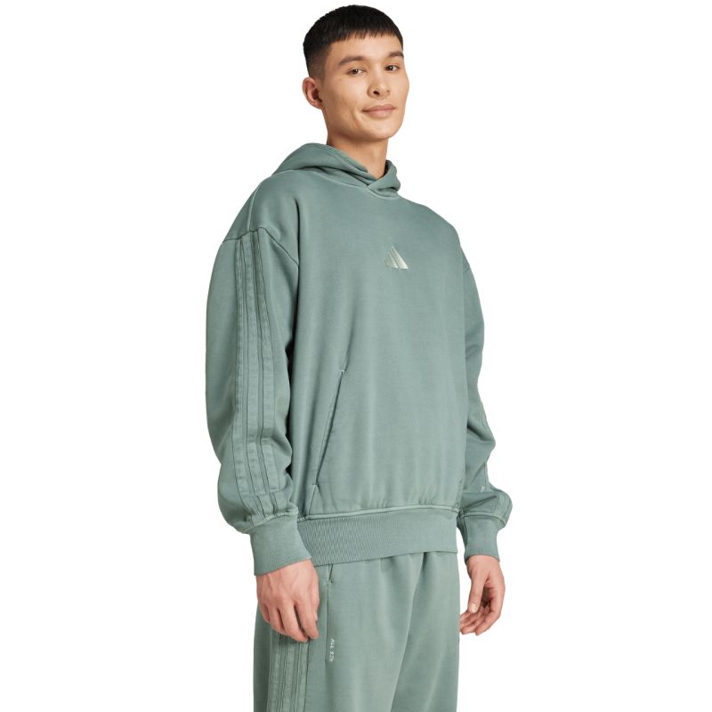 adidas Men's sweatshirt A SZN W FL HD green JL6538 General
