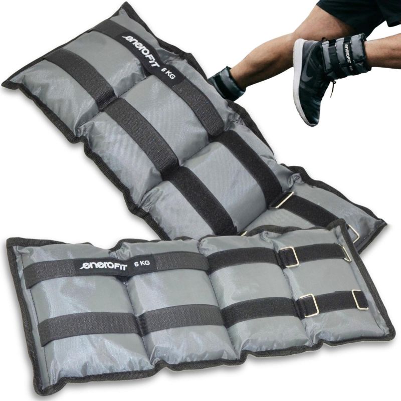 Enero FIT GREY JOINT WEIGHT 12KG (2x6KG) szürke weight, strength training equipment, training equipment