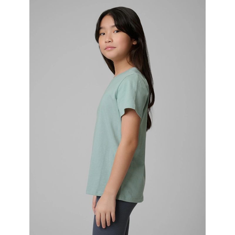 4F Regular plain girls' T-shirt shirts