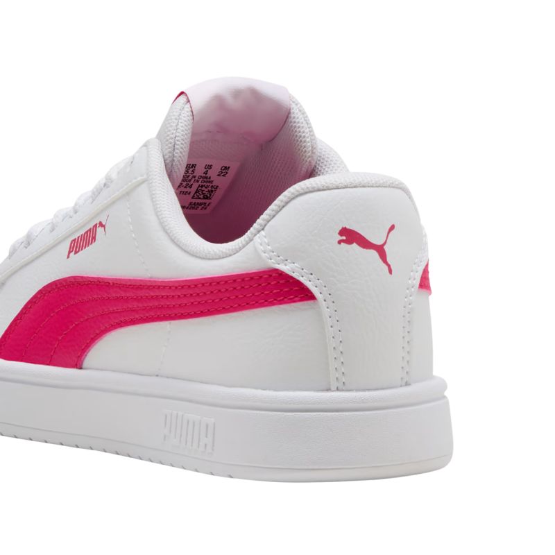 Puma Rickie Classic children's white and pink 394252 rózsaszín utcai cipő