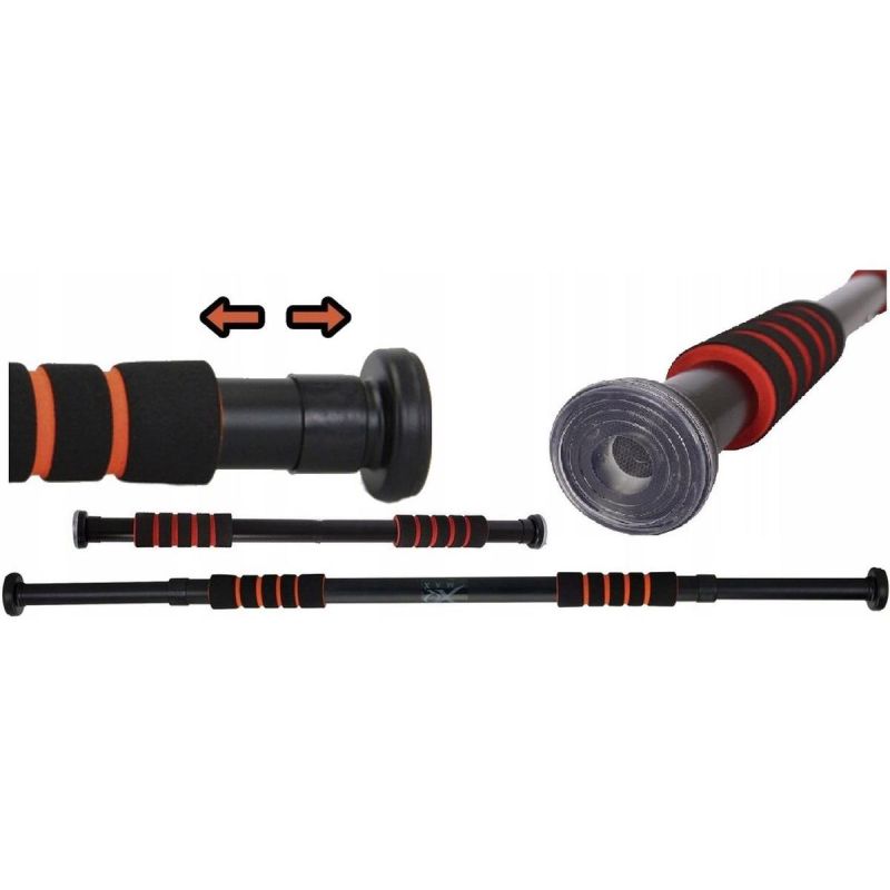XQMAX Adjustable Extension Bar 63-96cm Black fekete edzéssegítő GSP-7037138