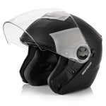 Meteor Hekato L motorcycle helmet 59-60 cm black uniw sisak 17891