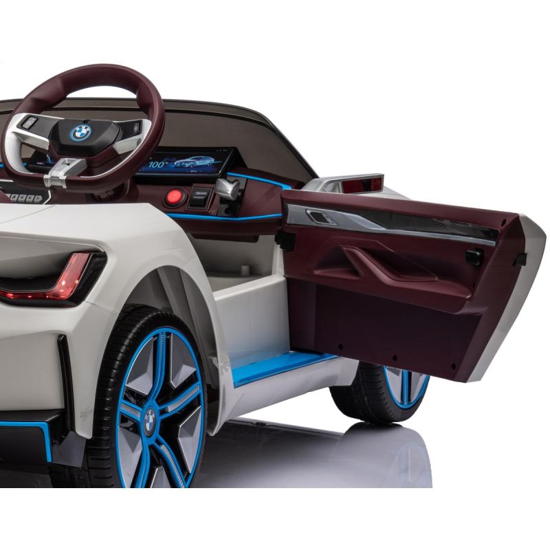 Enero BATTERY-POWERED CAR LICENSE BMW i4 WHITE fehér toys