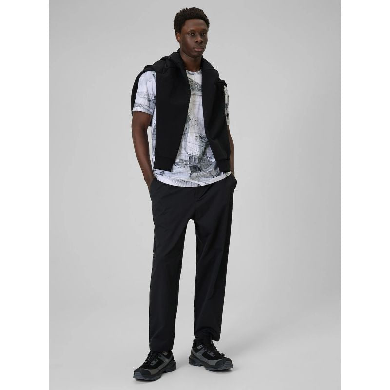 4F Men's regular printed T-shirt póló