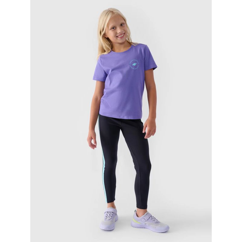 4f Girls' knitted leggings Junior 4FJWAW24TTIGF170-20S Kiegészítő