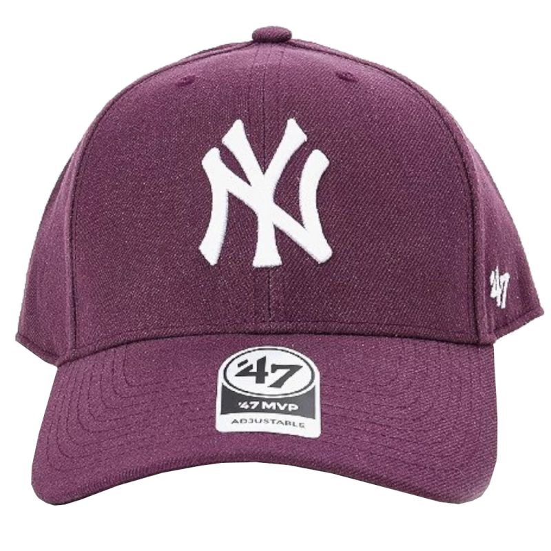 47 Brand New York Yankees MVP Cap lila hats, caps B-MVPSP17WBP-PJ