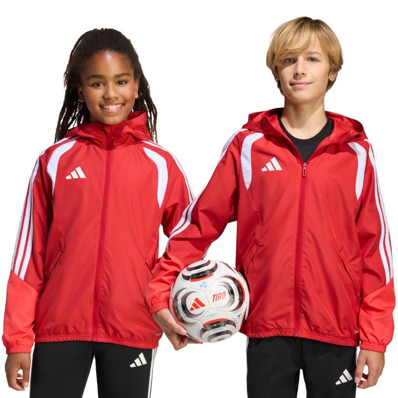 adidas Tiro 26 Competition All Weather Kids Red KB0155 116 cm kabát
