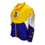 Women's Nike Performance NBA State Warriors Windbreaker - AV0641-728 arany kabát