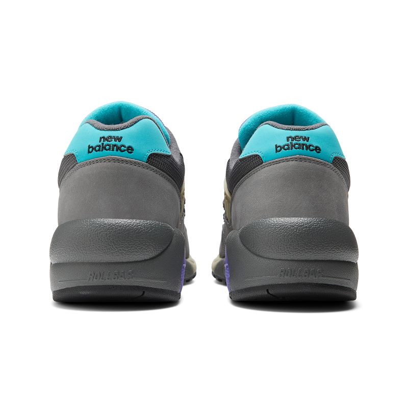 New Balance MT580VA2 RollBar Men's Shoes Gray Suede Leather Sneakers (MT580VA2) Cipő