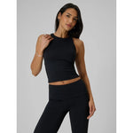 4F Women's sleeveless slim plain t-shirt póló