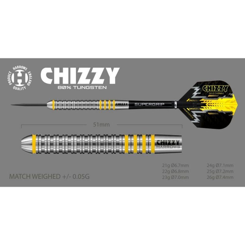 Harrows Chizzy Darts 80% Softip HS-TNK-000013871 Dart felszerelés