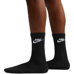Nike Everyday Elevated Socks 3 Pairs fekete zokni