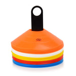 Conical plate cones 50 pcs + stand / TT50-19MULTI edzéssegítő