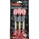 Enero DARTS METAL DARTS 18g SET 3 PCS fekete darts and accessories