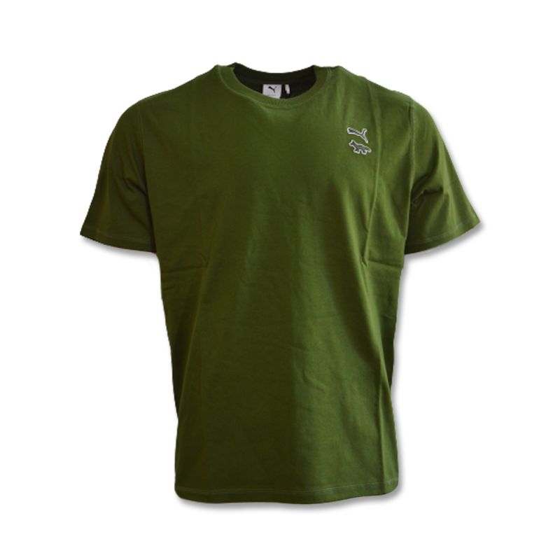 MAISON KITSUNE X PUMA T-shirt Rifle Green - zöld póló