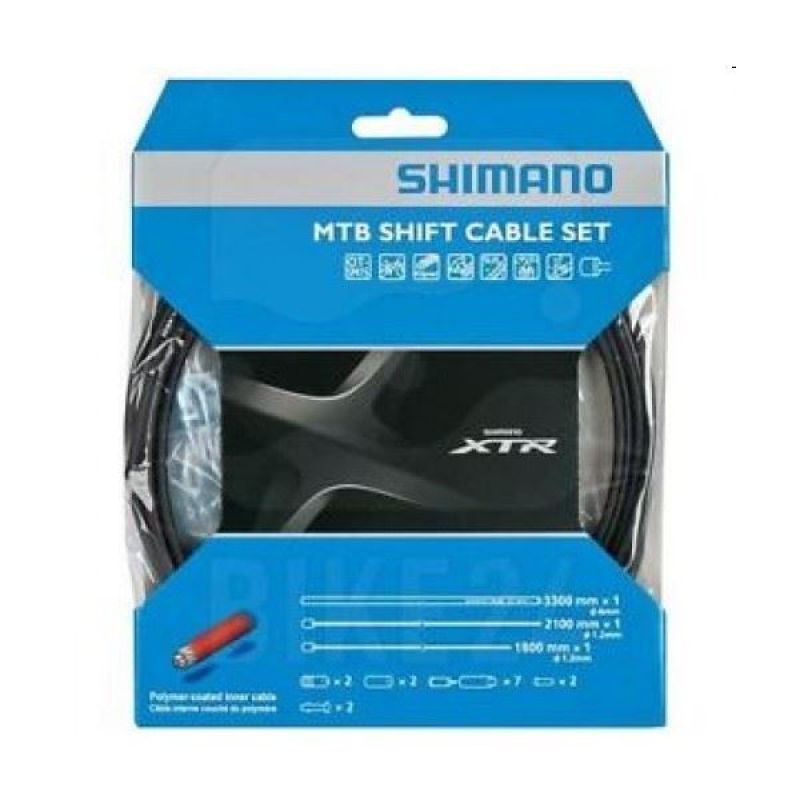 Shimano MTB Polymer XTR cable and housing kit sets