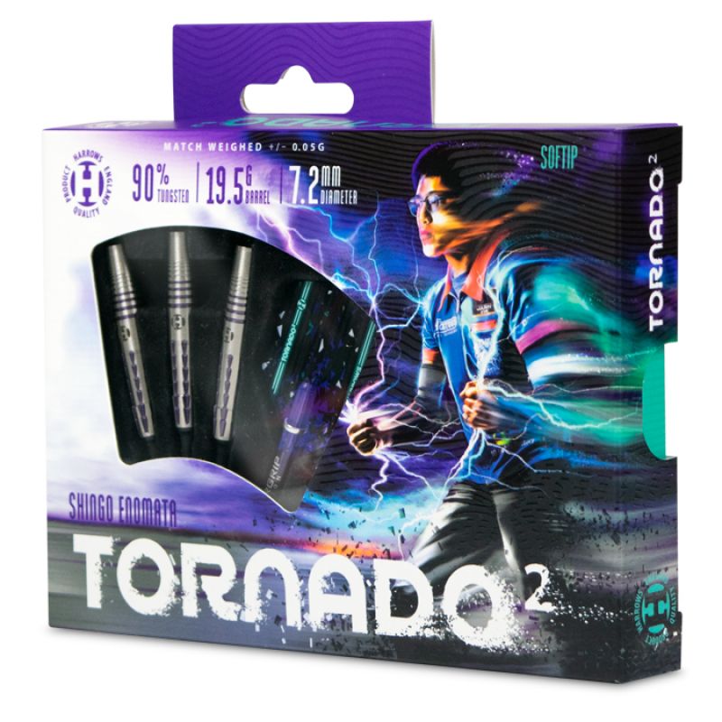 Darts Harrows the Tornado 2 90% Softip Hs-tnk-000013351