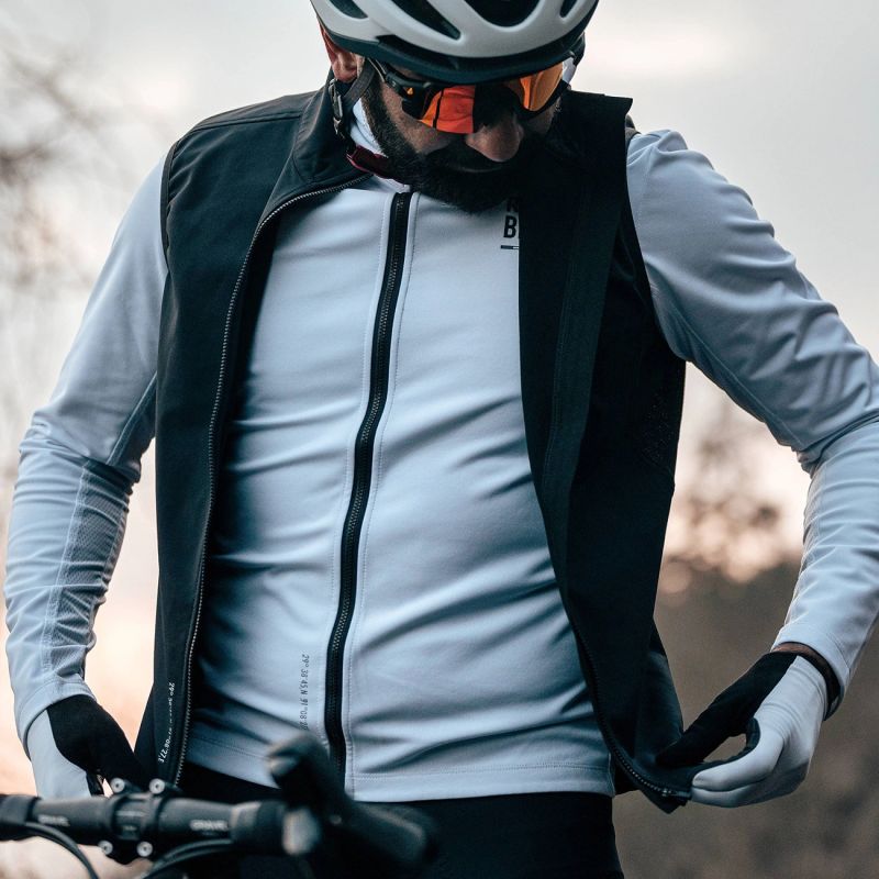 Rockbros ROAD TO SKY windproof vest insulated L - black l \ czarny vests