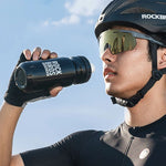 Rockbros 600 ml Bike Bottle - Black czarny water bottles, training equipment