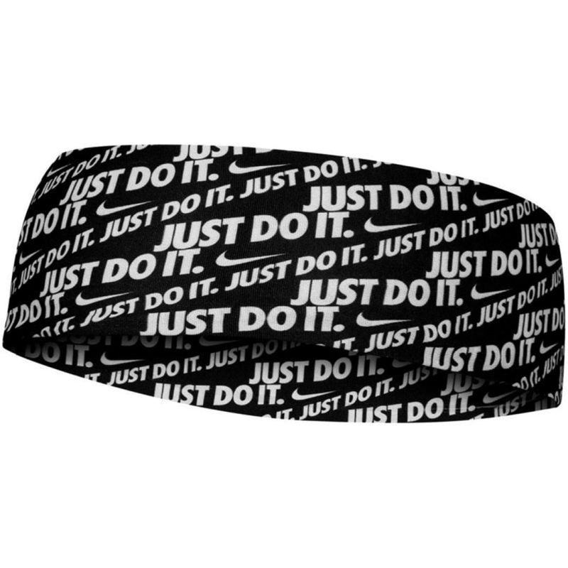 Nike Dri-Fit Fury Headband Black and White fehér karszalag 138624