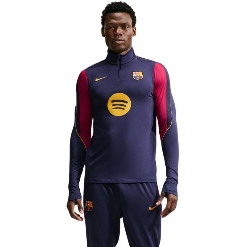 Nike FC Barcelona Strike Men's T-Shirt Navy 401 kék nadrág 161047S