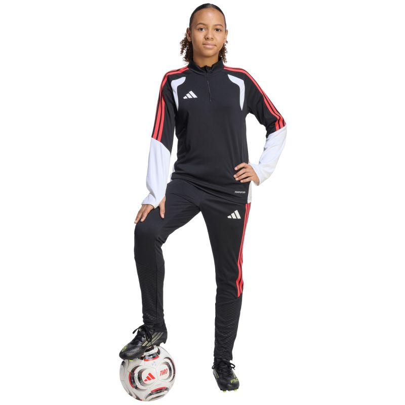 adidas Tiro 26 Competition Training Top Kids Sweatshirt Black, White, and KC3783 piros clothing