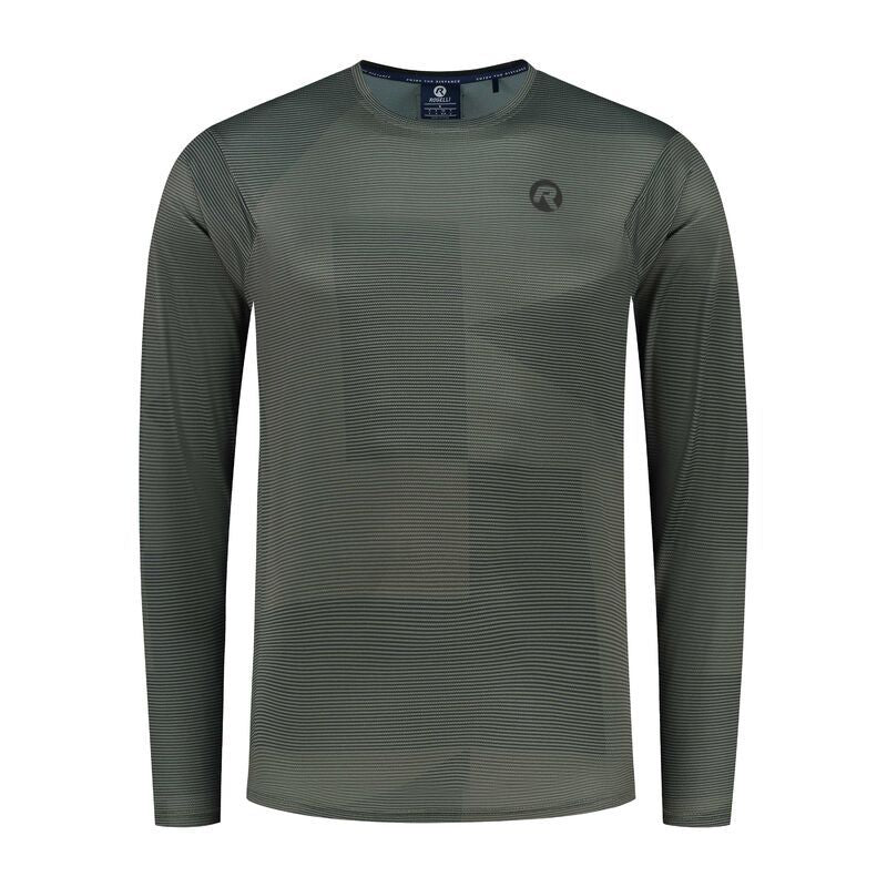 Rogelli MTB ADVNTR long sleeve jersey green 3XL zöld póló