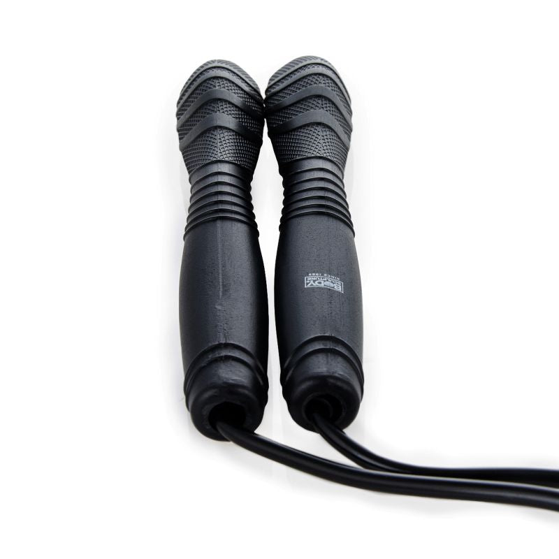 Body Sculpture Skipping Rope Bk fekete edzőfelszerelés BK108