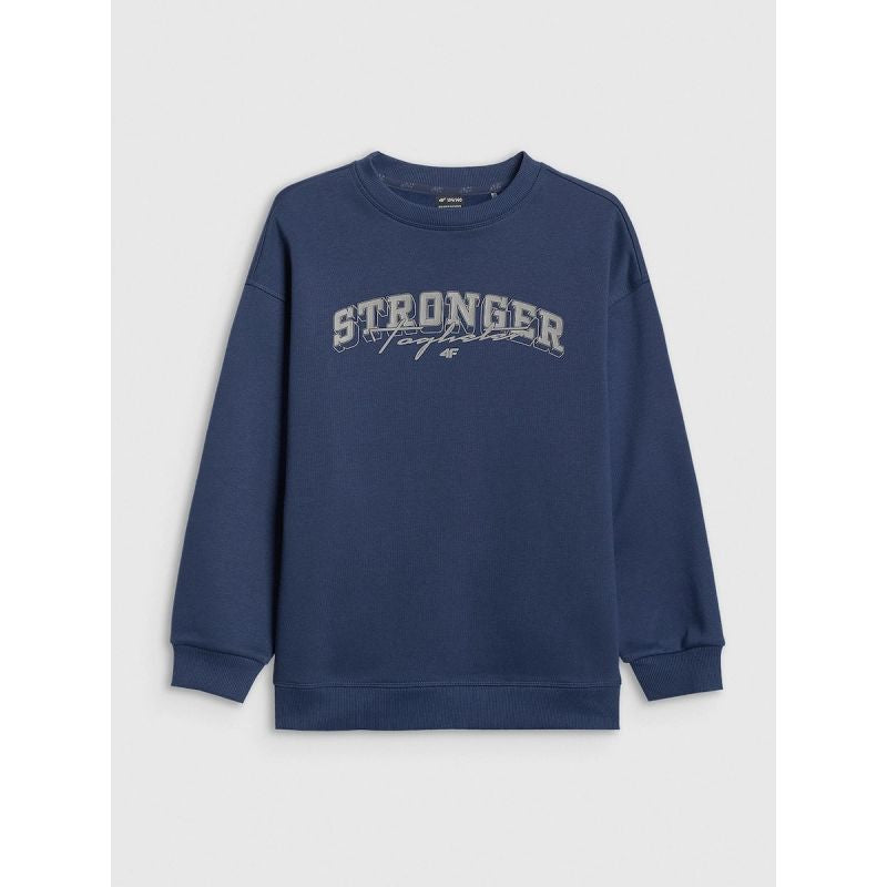 Boy's loose sweatshirt without hood 4F