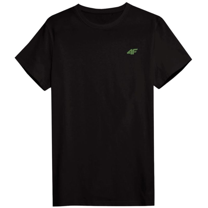 4F Men's T-shirt M4481 3-pack beige, green, black 92S zöld póló