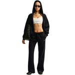 Nike Studio Fleece Medium Weight Women's fekete nadrág IM8078001