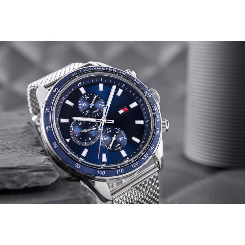 Tommy Hilfiger Miles 1792018 Men's Watch + BOX pulóver