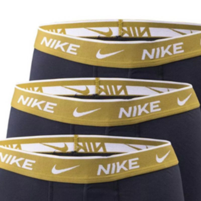 Men's Nike Trunk 3PK Boxer Briefs Set of 3 Pairs Black - 0000KE1008-HX0 fekete alsónemű