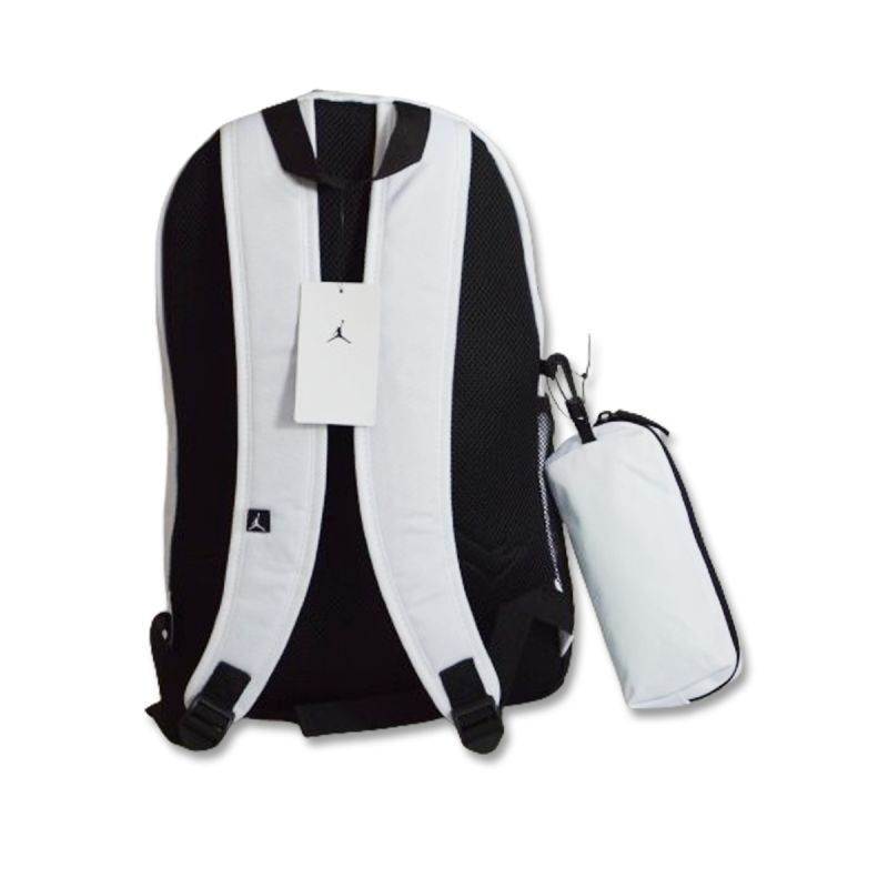 AIR Jordan School Backpack White + Pencil Case - uniwersalny pencil cases, backpacks
