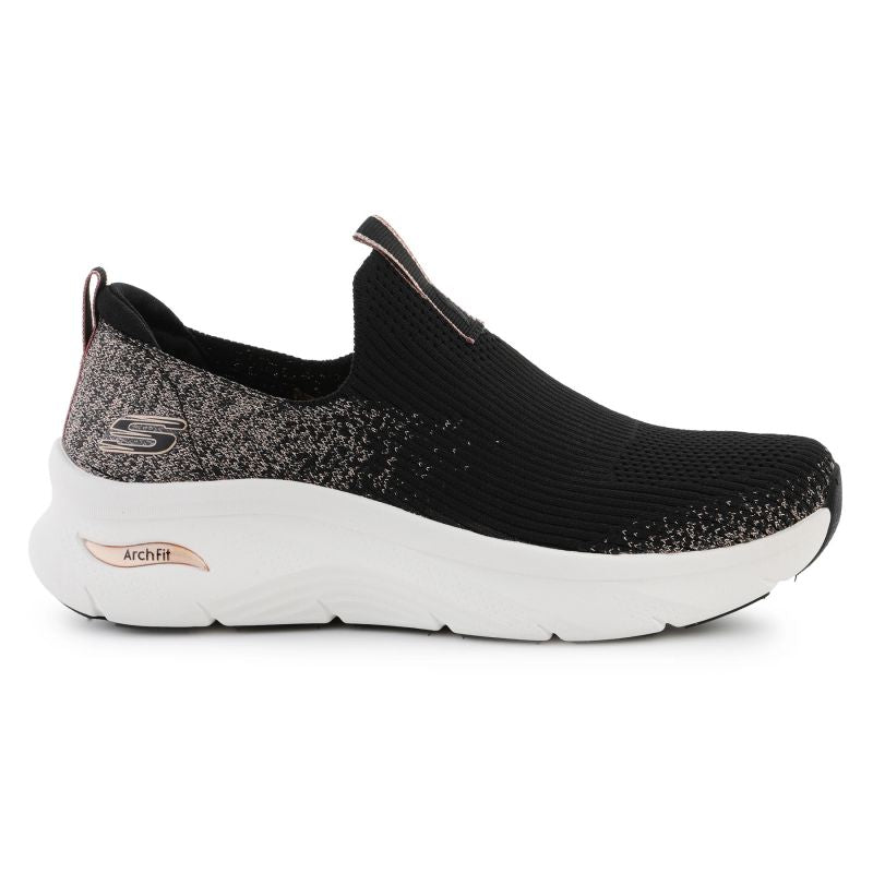 Skechers Arch Fit D'Lux shoes - Glimmer Dust W 149689-BKRG cipő