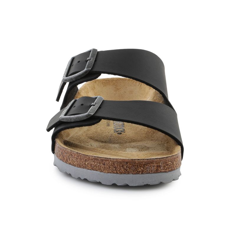 Birkenstock Arizona 1032018 Black/Light Gray szürke utcai cipő