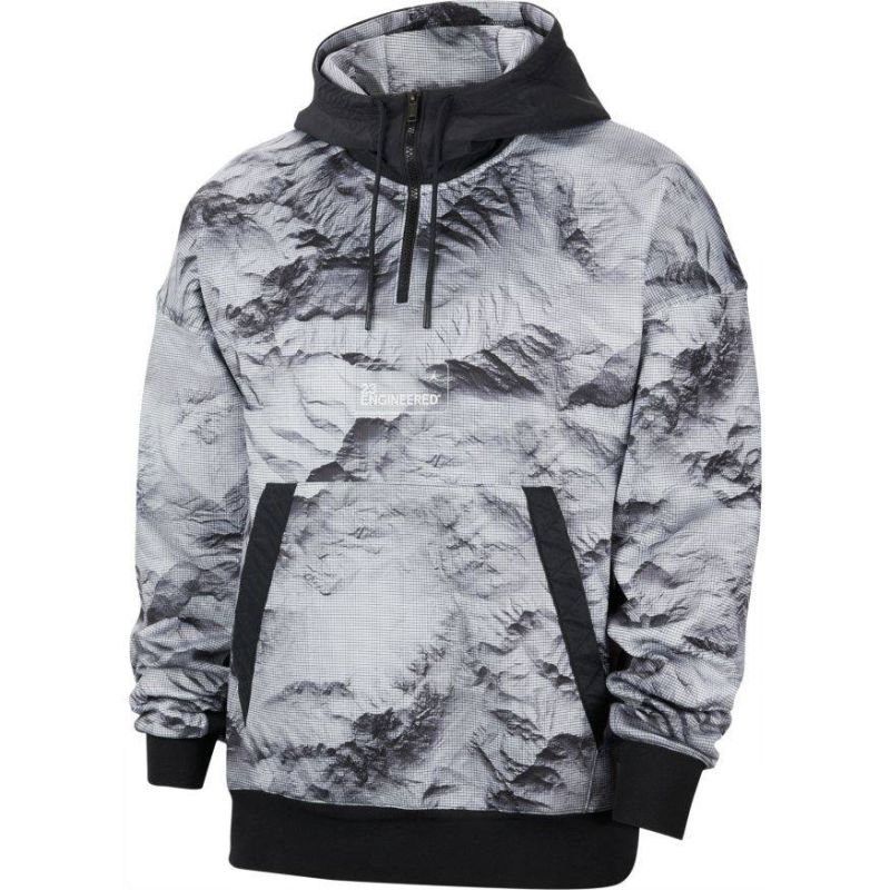 AIR Jordan 23 Engineered Printed Hoodie Gray - szürke pulóver