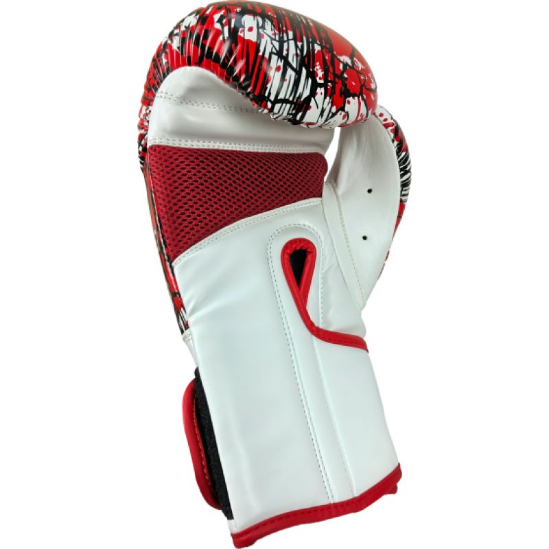 MASTERS FIGHT EQUIPMENT RPU-MULAN Boxing Gloves 10 oz Red piros kesztyű 013202-10