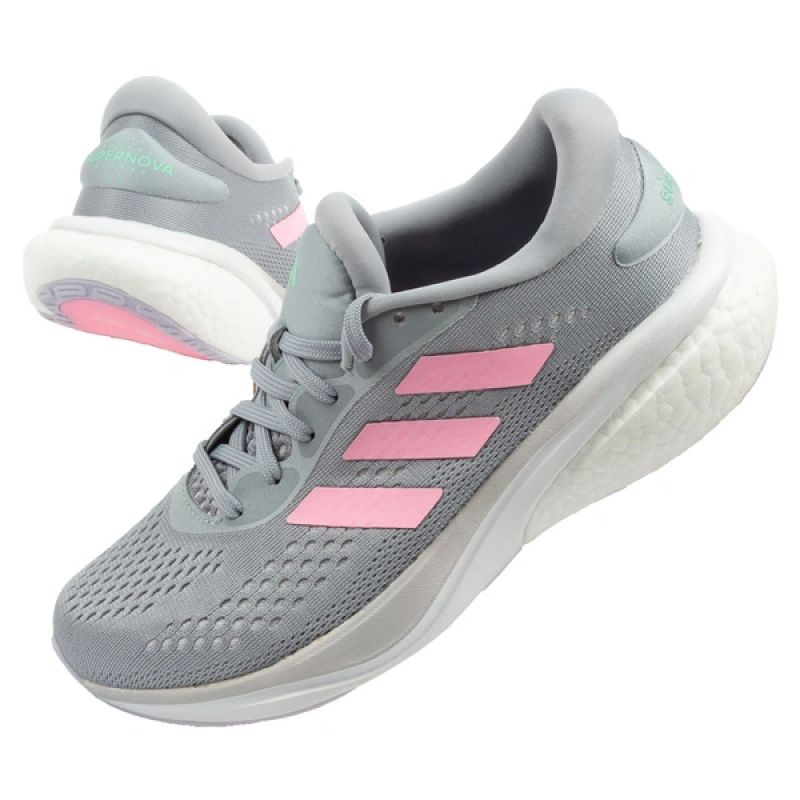 Adidas women's sports Supernova 2 sneakers gray light szürke utcai cipő