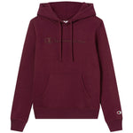 Champion Hooded Sweatshirt Women's 118379 RS522 bordó kapucnis pulóver