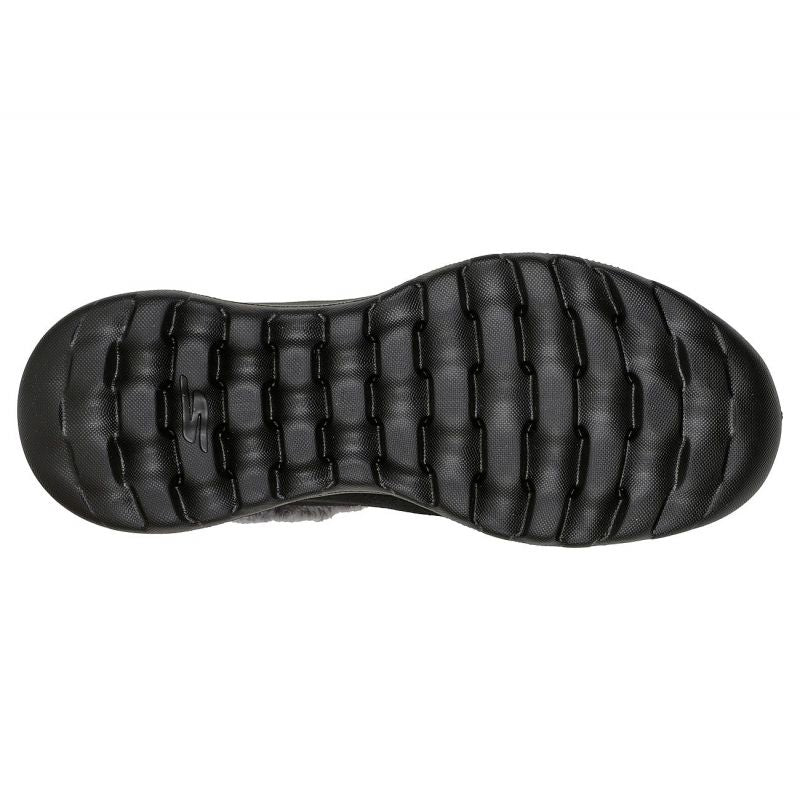 Skechers ON-THE-GO JOY FIRST GLANCE Women's Winter Boots in Suede Leather with Fur, Black (144041-BKGY) Cipő