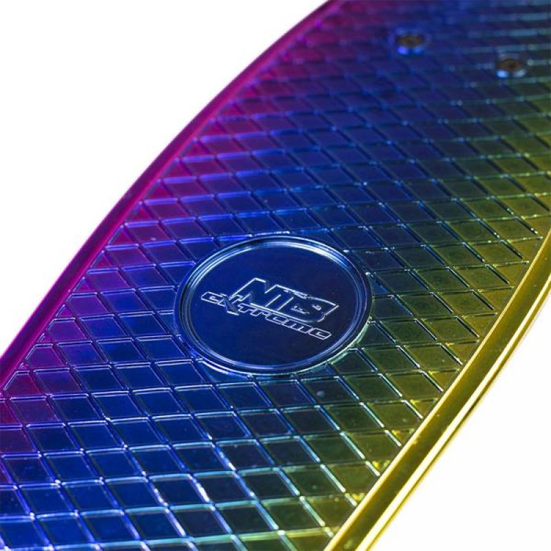 Nils Extreme ELECTROSTYLE PENNYBOARD PNB01 RAINBOW Skateboard