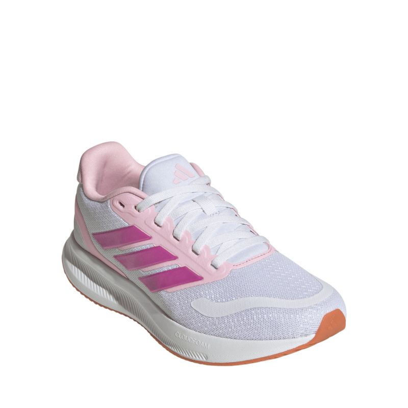 Adidas Runfalcon 5 kids' white and rózsaszín cipő
