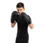 Meteor 8 oz Training Boxing Gloves, Velcro, PU uniw kesztyű