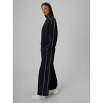 Women's quick-drying wide-leg trousers 4F
