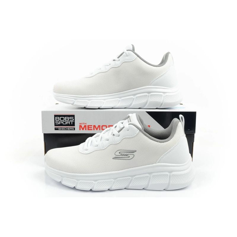 Skechers Bobs B Flex men's sneakers, fashionable white 47,5 utcai cipő