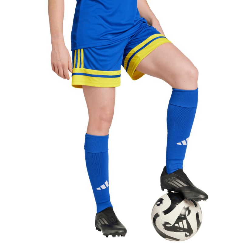 adidas Squadra 25 women's blue and yellow JN5408 2xs short